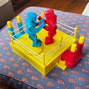 Rockem Sockem Colorful Robot Boxing Ring Toy
